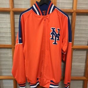New York Mets Contrast Shoulder Track Jacket